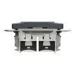 Schneider Electric SDD114462 Informatikai csatlakozóaljzat 2xRJ45, Cat6 UTP, antracit burkolattal, keret nélkül, csavaros bekötés (Sedna Design / Elements)