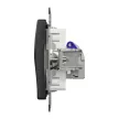 Schneider Sedna SDD114466S 1x RJ45 Cat6A STP adatcsatlakozó aljzat antracit
