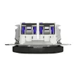 Schneider Sedna SDD114467S 2x RJ45 Cat6A STP adatcsatlakozó aljzat antracit