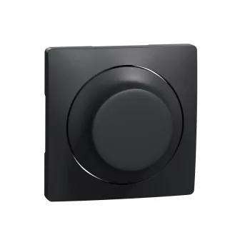   Schneider Electric SDD114503 Fedlap forgatógombos fényerőszabályzókhoz antracit - Pótalkatrész (Sedna Design / Elements)