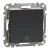 Schneider Electric SDD114508 időkapcsoló, antracit burkolattal, csavaros bekötés, kerét nélkül, süllyesztett, 10A 250V IP20 (Sedna Design / Elements)