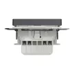 Schneider Electric SDD114508 időkapcsoló, antracit burkolattal, csavaros bekötés, kerét nélkül, süllyesztett, 10A 250V IP20 (Sedna Design / Elements)