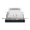 Schneider Electric SDD114508 időkapcsoló, antracit burkolattal, csavaros bekötés, kerét nélkül, süllyesztett, 10A 250V IP20 (Sedna Design / Elements)