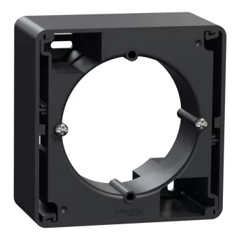   Schneider Electric SDD114901 1-es antracit sorolható (vízszintes és függőleges elhelyezéssel) kiemelő keret, IP20 szerelvényekhez (Sedna Design)