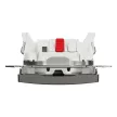 Schneider Electric SDD170106U váltókapcsoló (106), szálcsiszolt alumínium burkolattal, rugós bekötés, kerét nélkül, süllyesztett, 10A 250V IP20 (Sedna Design / Elements)
