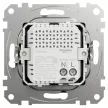 Schneider Sedna SDD172405U dupla USB töltő A+C, 21 W szálcsiszolt titánium keret nélkül