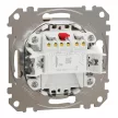 Schneider Electric SDD180105U csillárkapcsoló (105), nyír burkolattal, rugós bekötés, kerét nélkül, süllyesztett, 10A 250V IP20 (Sedna Design / Elements)