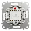 Schneider Electric SDD180106U váltókapcsoló (106), nyír burkolattal, rugós bekötés, kerét nélkül, süllyesztett, 10A 250V IP20 (Sedna Design / Elements)