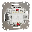 Schneider Electric SDD181107U keresztkapcsoló (107), wenge burkolattal, rugós bekötés, kerét nélkül, süllyesztett, 10A 250V IP20 (Sedna Design / Elements)