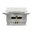 Schneider Electric SDD211023 vízmentes földelt csatlakozóaljzat (dugalj), biztonsági zsaluval (gyermekvédelemmel), csapófedéllel, 2P+F, fehér burkolattal, csavaros bekötés, keret nélkül, süllyesztett, 16A 250V IP44 (Sedna Design / Elements)