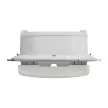 Schneider Electric SDD211101 vízmentes egypólusú kapcsoló (101), fehér burkolattal, rugós bekötés, kerét nélkül, süllyesztett, 10A 250V IP44 (Sedna Design / Elements)