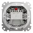Schneider Electric SDD211101 vízmentes egypólusú kapcsoló (101), fehér burkolattal, rugós bekötés, kerét nélkül, süllyesztett, 10A 250V IP44 (Sedna Design / Elements)
