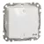 Schneider Electric SDD211102 vízmentes kétpólusú kapcsoló (102), fehér burkolattal, rugós bekötés, kerét nélkül, süllyesztett, 10A 250V IP44 (Sedna Design / Elements)