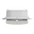 Schneider Electric SDD211105 vízmentes csillárkapcsoló (105), fehér burkolattal, rugós bekötés, kerét nélkül, süllyesztett, 10A 250V IP44 (Sedna Design / Elements)