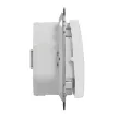 Schneider Electric SDD211106 vízmentes váltókapcsoló (106), fehér burkolattal, rugós bekötés, kerét nélkül, süllyesztett, 10A 250V IP44 (Sedna Design / Elements)