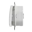 Schneider Electric SDD211106 vízmentes váltókapcsoló (106), fehér burkolattal, rugós bekötés, kerét nélkül, süllyesztett, 10A 250V IP44 (Sedna Design / Elements)