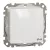 Schneider Electric SDD211107 vízmentes keresztkapcsoló (107), fehér burkolattal, rugós bekötés, kerét nélkül, süllyesztett, 10A 250V IP44 (Sedna Design / Elements)