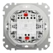 Schneider Electric SDD211107 vízmentes keresztkapcsoló (107), fehér burkolattal, rugós bekötés, kerét nélkül, süllyesztett, 10A 250V IP44 (Sedna Design / Elements)