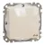 Schneider Electric SDD212101 vízmentes egypólusú kapcsoló (101), bézs burkolattal, rugós bekötés, kerét nélkül, süllyesztett, 10A 250V IP44 (Sedna Design / Elements)