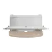 Schneider Electric SDD212101 vízmentes egypólusú kapcsoló (101), bézs burkolattal, rugós bekötés, kerét nélkül, süllyesztett, 10A 250V IP44 (Sedna Design / Elements)