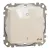 Schneider Electric SDD212102 vízmentes kétpólusú kapcsoló (102), bézs burkolattal, rugós bekötés, kerét nélkül, süllyesztett, 10A 250V IP44 (Sedna Design / Elements)