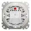 Schneider Electric SDD212131 vízmentes egypólusú nyomó (N101), bézs burkolattal, csengőjellel, rugós bekötés, kerét nélkül, süllyesztett, 10A 250V IP44 (Sedna Design / Elements)