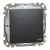 Schneider Sedna SDD214101 egypólusú kapcsoló IP44 antracit