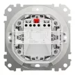Schneider Electric SDD214105 vízmentes csillárkapcsoló (105), antracit burkolattal, rugós bekötés, kerét nélkül, süllyesztett, 10A 250V IP44 (Sedna Design / Elements)