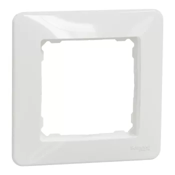 Schneider Sedna Design SDD311801 egyes keret fehér 1-es sorolás