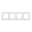 Schneider Sedna Design SDD311804 négyes keret fehér 4-es sorolás