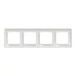 Schneider Sedna Design SDD311804 négyes keret fehér 4-es sorolás