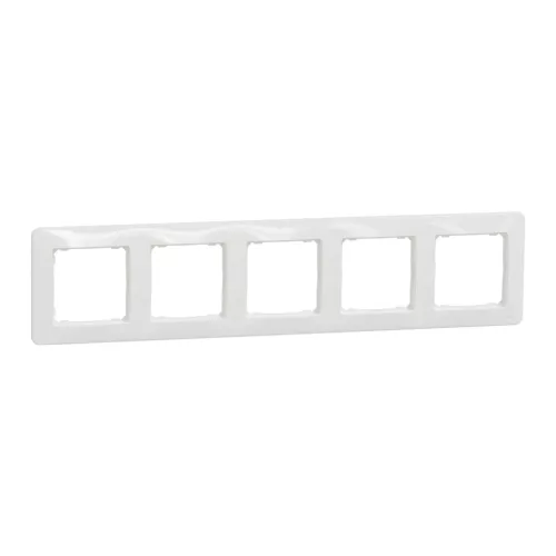 Schneider Sedna Design SDD311805 ötös keret fehér 5-ös sorolás