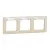 Schneider Sedna Design SDD312803 hármas keret bézs 3-as sorolás