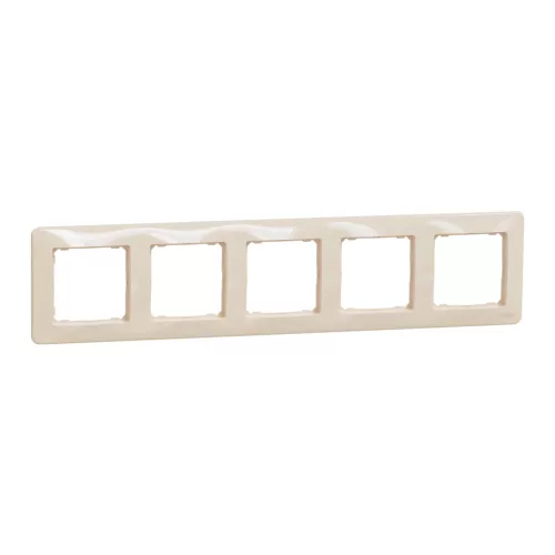 Schneider Sedna Design SDD312805 ötös keret bézs 5-ös sorolás