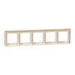Schneider Sedna Design SDD312805 ötös keret bézs 5-ös sorolás