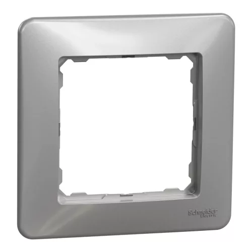 Schneider Electric SDD313801 1-es alumínium keret, IP20 és IP44 szerelvényekhez (Sedna Design)