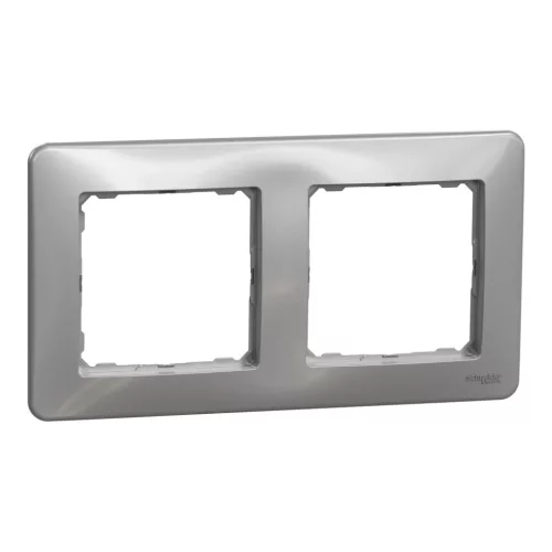 Schneider Sedna Design SDD313802 kettes keret alumínium 2-es sorolás