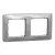 Schneider Sedna Design SDD313802 kettes keret alumínium 2-es sorolás