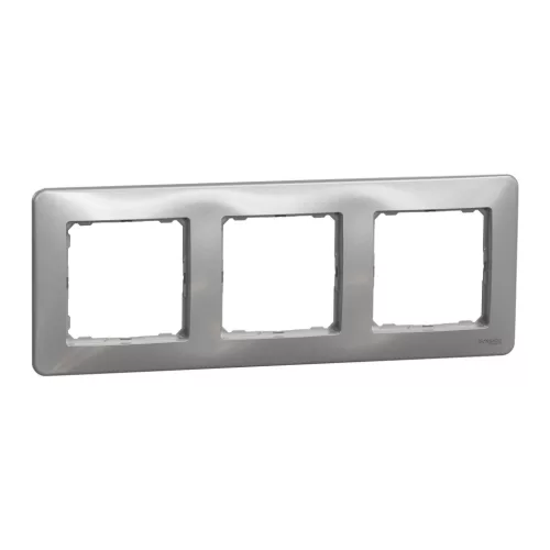 Schneider Sedna Design SDD313803 hármas keret alumínium 3-as sorolás