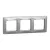 Schneider Sedna Design SDD313803 hármas keret alumínium 3-as sorolás