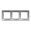 Schneider Sedna Design SDD313803 hármas keret alumínium 3-as sorolás