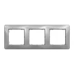 Schneider Sedna Design SDD313803 hármas keret alumínium 3-as sorolás