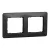 Schneider Sedna Design SDD314802 kettes keret antracit 2-es sorolás