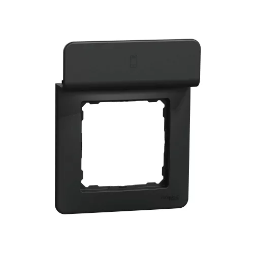 Schneider Sedna Design SDD314809 egyes keret mobiltartóval antracit 1-es sorolás