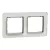 Schneider Sedna Elements SDD360802 kettes keret opál 2-es sorolás