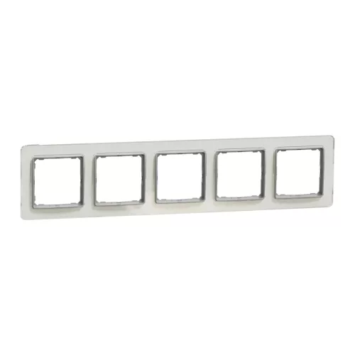 Schneider Sedna Elements SDD360805 ötös keret opál 5-ös sorolás