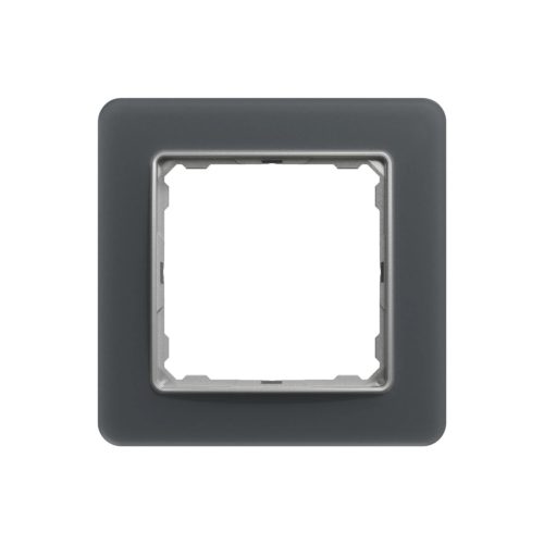 Schneider Electric SDD362801 1-es füstkvarc keret, IP20 és IP44 szerelvényekhez (Sedna Elements)