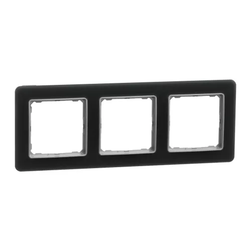 Schneider Sedna Elements SDD362803 hármas keret füstkvarc 3-as sorolás