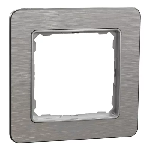 Schneider Sedna Elements SDD370801U egyes keret szálcsiszolt alumínium 1-es sorolás