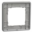 Schneider Electric SDD370801U 1-es szálcsiszolt alumínium keret, IP20 és IP44 szerelvényekhez (Sedna Elements)